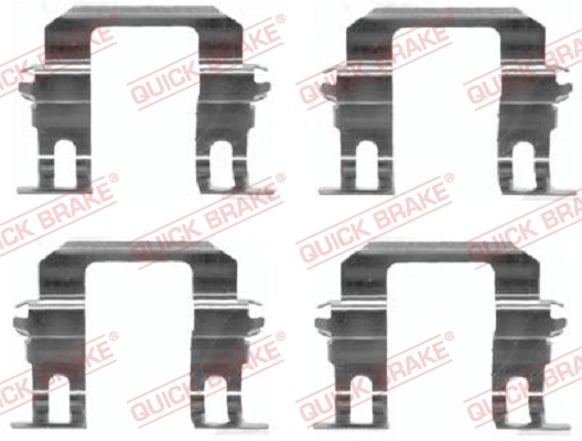 Accessory Kit, disc brake pad